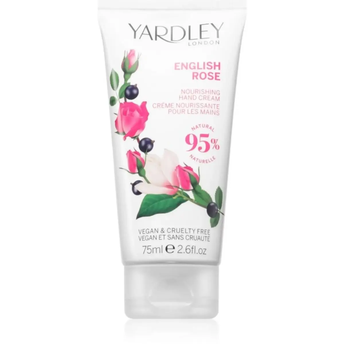 Yardley, English Rose, Nourishing, Hand Cream, 75 ml