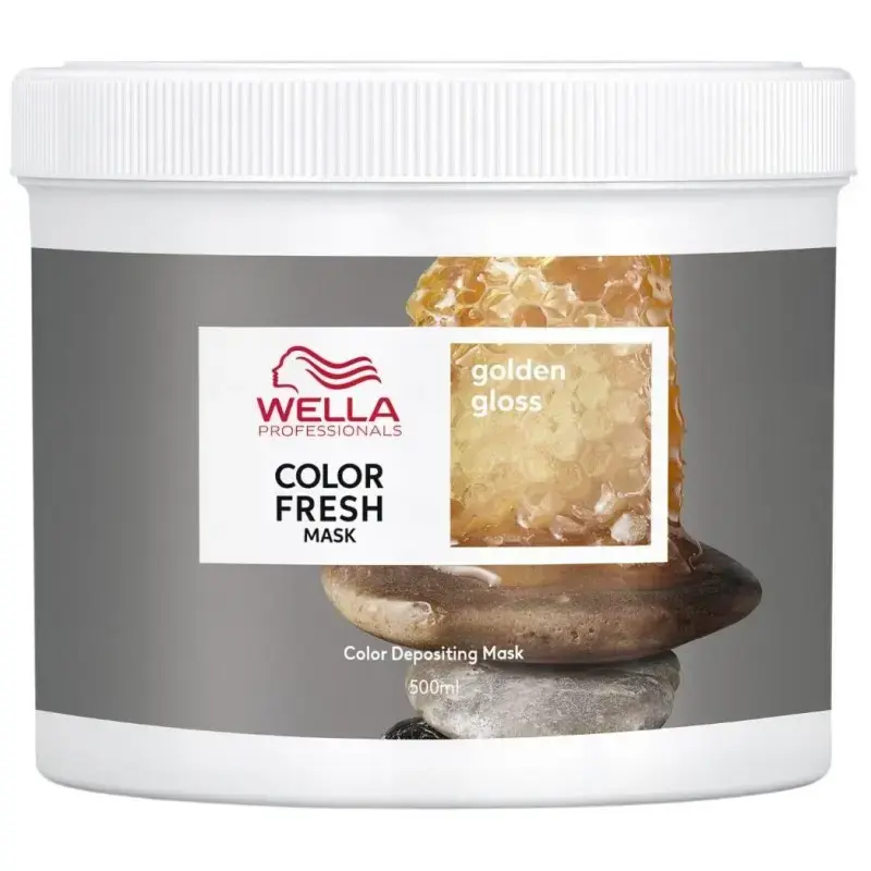 Masque Colorant Golden Gloss Color Fresh Mask Wella 500ML