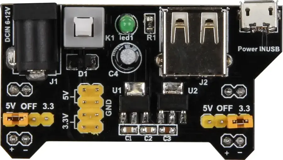 Joy-iT Power supply for breadboards