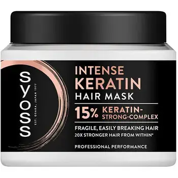 Syoss Intense Keratin Hair Mask - Maska na vlasy 400ml