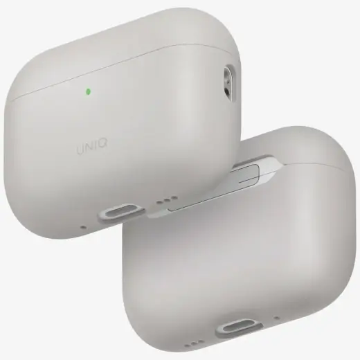 Etui UNIQ Lino do AirPods Pro 3 gen       Silicone beżowy