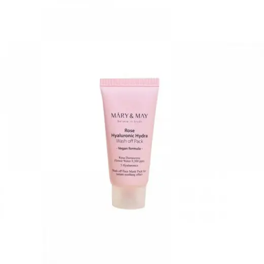 Mary and May, Rose Hyaluronic Hydra, Intense Hydration, Clay Mask, 30 g