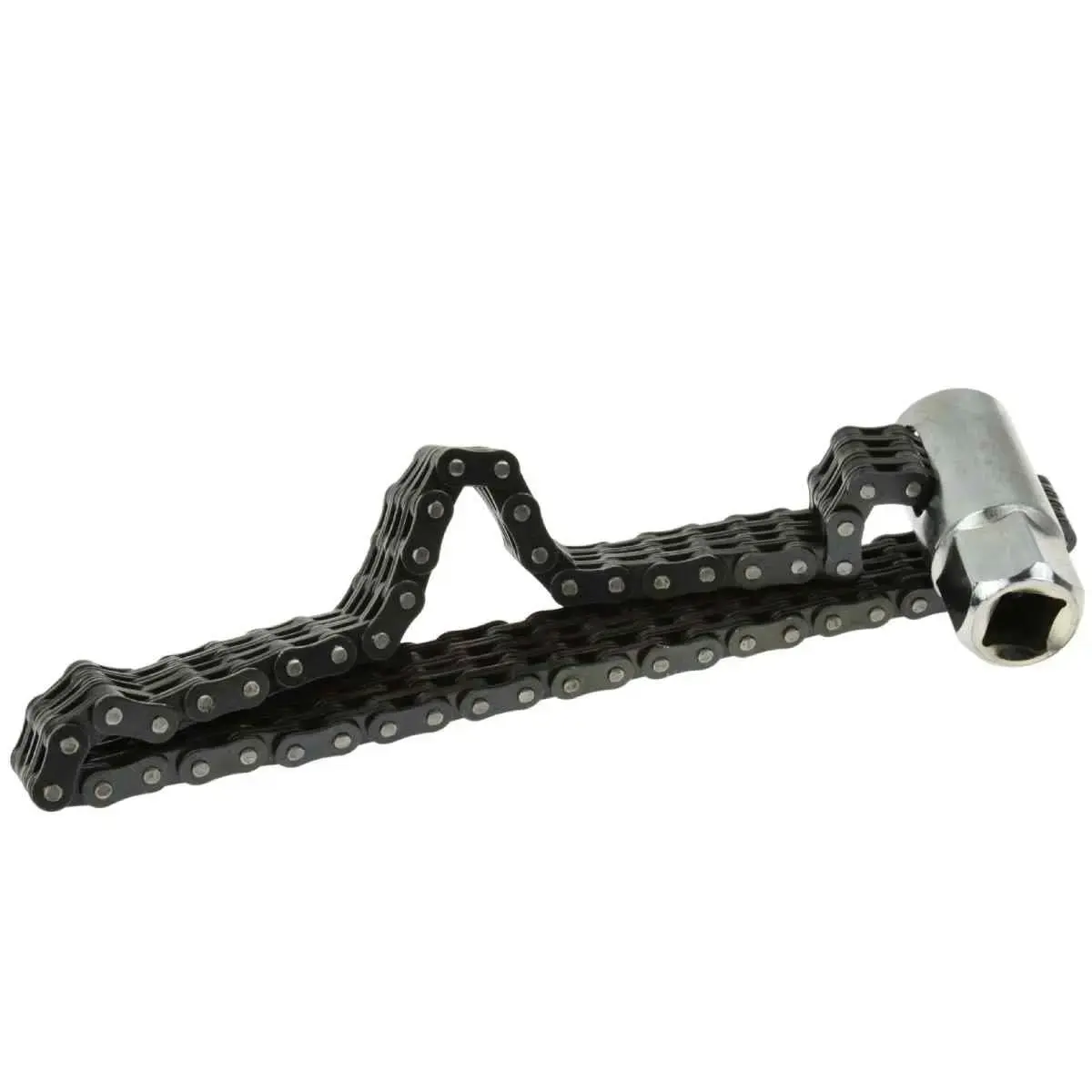 Eļļas filtra atslēga ar dub. ķēdi 1/2" līdz d.130mm