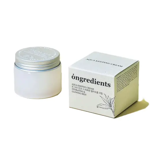 Ongredients, Aqua Keeping, Organic, Hydrating & Moisturising, Daily, Water Cream, For Face, 50 ml