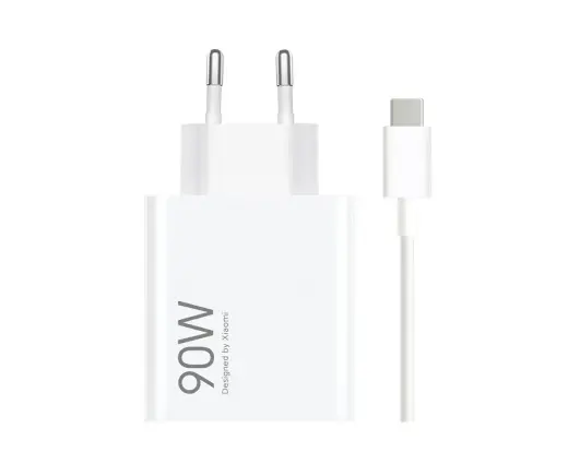 Xiaomi MDY-15-EK tīkla lādētājs | 90W | USB-A, USB-C | ar USB-A uz USB-C vadu komplektā | balts (OEM)