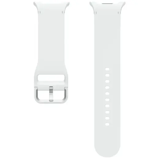 Samsung Sport išmaniojo laikrodžio dirželis Galaxy Watch8/Watch8 Classic | silikoninis | baltas