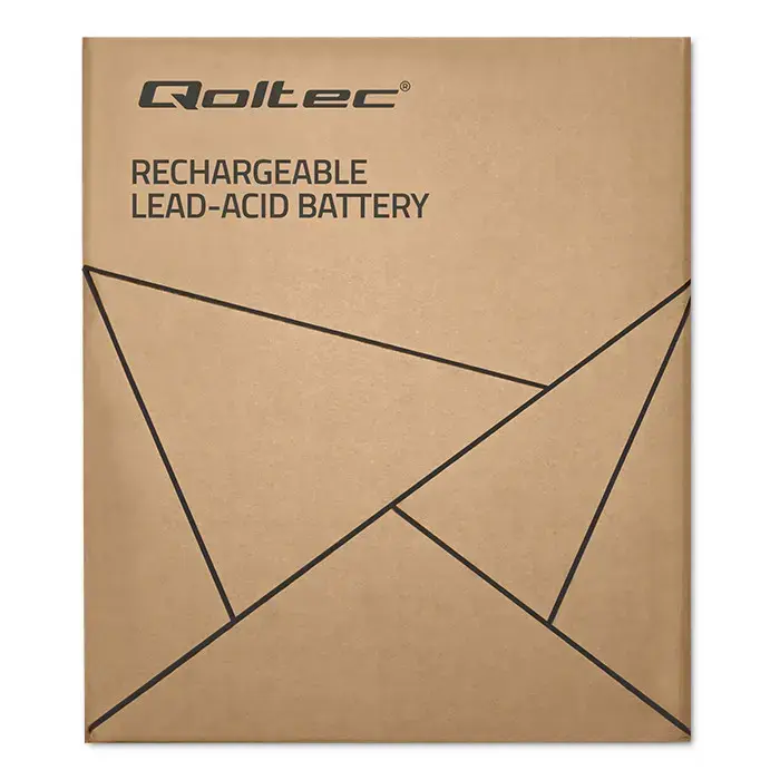 Qoltec AGM battery | 12V | 45Ah | Maintenance-free | Strong | LongLife | for UPS, RV, boat, heater