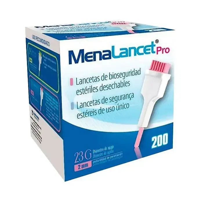 MENARINI Menalancet Pro 23g 200 Lancets