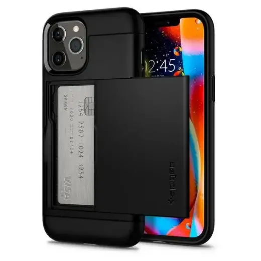 Spigen Slim Armor CS iPhone 12|12 Pro 6,1"  czarny|black ACS01707