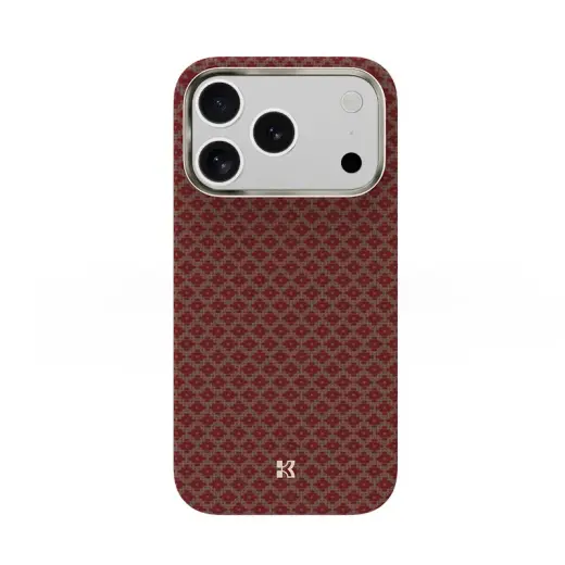 Benks Magnetic Armor Air Armor Grid Kevlar maciņš telefonam iPhone 17 Pro oranžs