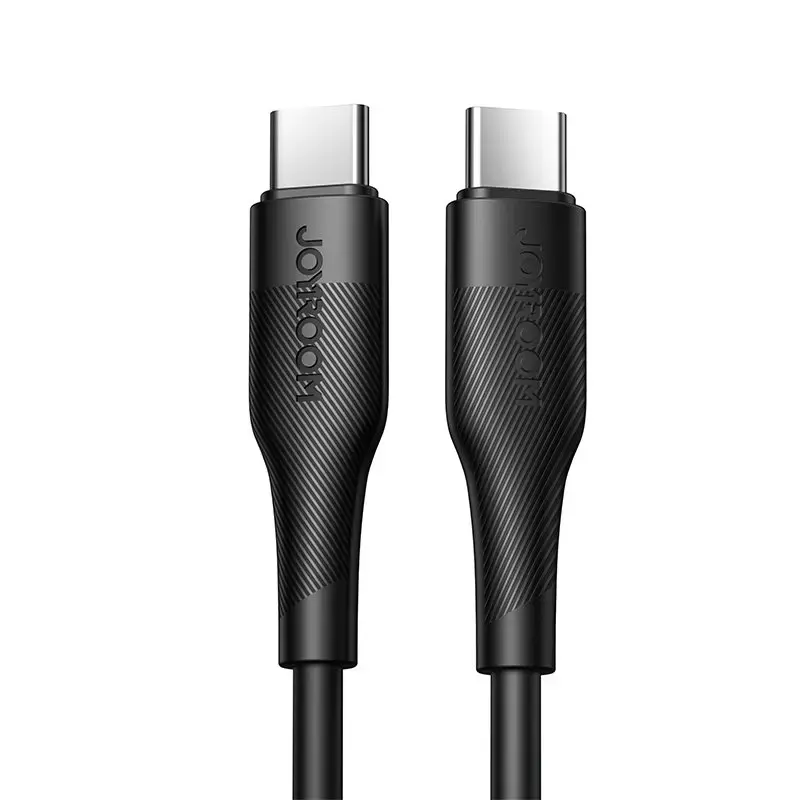 Joyroom durable USB Type C cable - USB Type C PD 60W 1.8m black (S-1830M3)