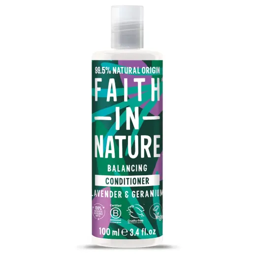 Faith In Nature, Lavender & Geranium, Hair Conditioner, Balancing, 100 ml