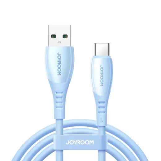 Joyroom S-A59 Vibrant Series провод для передачи данных и зарядки | USB-A на USB-C | 15W | 1.2m | синий