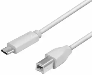 Logilink USB-C Male - USB-B Male 2m Grey