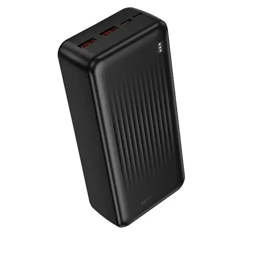 Внешний аккумулятор (powerbank) Borofone BJ80B Clever | 30 000 мА·ч | 22.5 Вт | PD, QC | USB-A, USB-C | чёрный