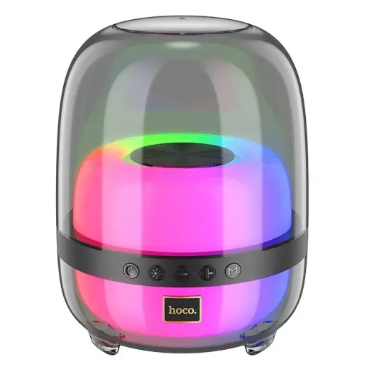 Wireless speaker LED 10W 5h Hoco BS58 black