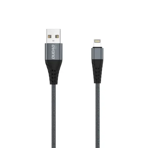 Dudao cable USB cable - Lightning 6A 1 m gray (TGL1L)