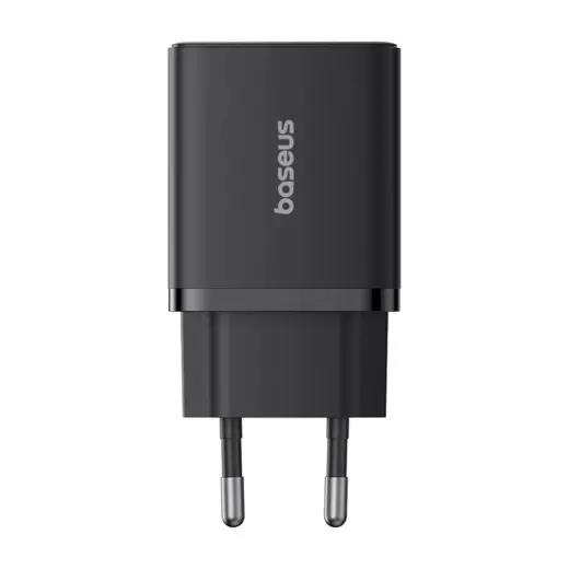 Baseus Cube Pro tīkla lādētājs | 30W | PD | USB-C, USB-A | melns