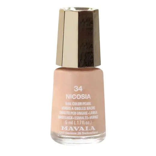 Mavala, Mavala, Glossy & Pearly, Nail Polish, 34, Nicosia, 5 ml *Miniature