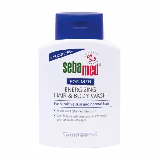 Sebamed 2in1 Shower Gel & Shampoo for Men (Energizing Hair & Body Cleanser) 200ml
