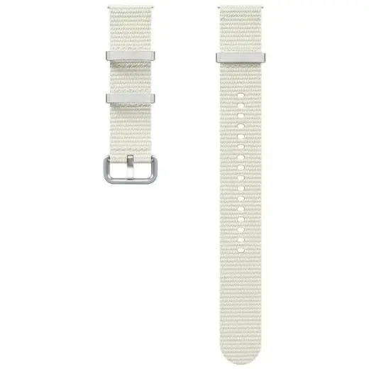 Samsung Athleisure Band viedpulksteņa siksniņa priekš Galaxy Watch 4/5/6/7 (20 mm) | silikons | bēša