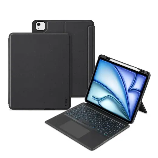 Tech-Protect SC Mag Pen + Keyboard case for Apple iPad Air 13" (2024) - black