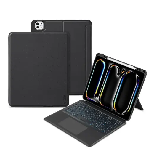 Tech-Protect SC Mag Pen + Keyboard case iPad Pro 13" 7th generation (2024) - black