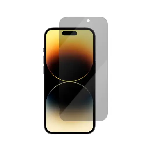 Vmax 0,33 mm 2,5D eriti läbipaistev privaatsuse karastatud klaas, seadmele iPhone 16 Plus 6,7