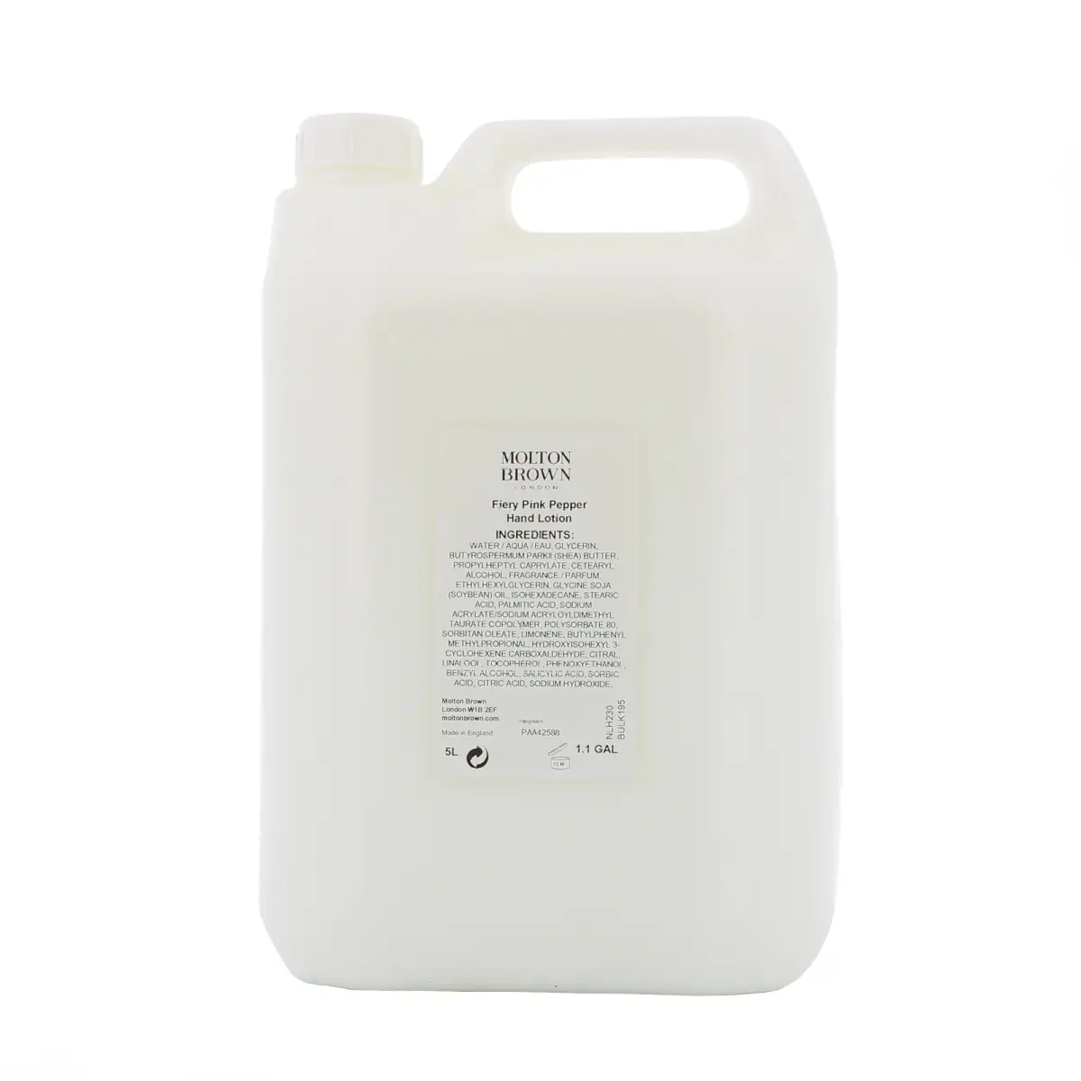 Molton Brown, Pink Pepper, Hydrating, Hand Lotion, 5000 ml
