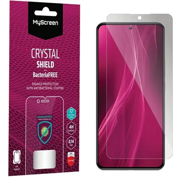 MS CRYSTAL BacteriaFREE karastatud klaas telefonile Xiaomi Redmi Note 12 Pro 5G