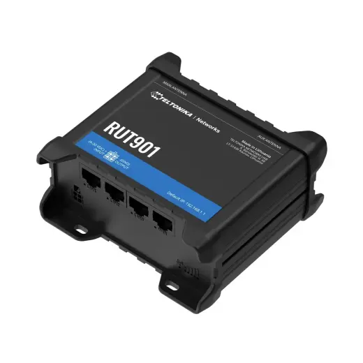 Router LTE RUT901 (Cat 4), 3G, 2G, 2xSIM, 4xRJ45, WiFi