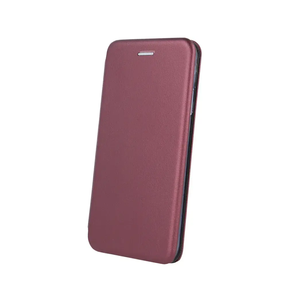Fusion Diva Case Grāmatveida maks Xiaomi Redmi 12C tumši sarkans