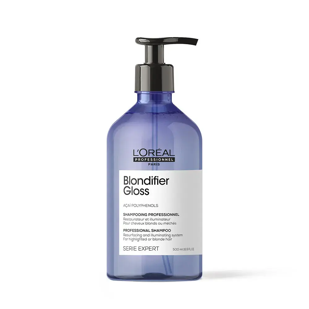 L'oreal Professionnel Blondifier Gloss Shampoo 500Ml in Clear
