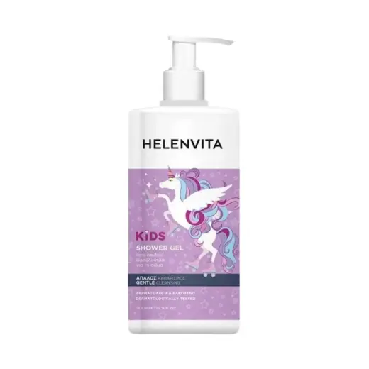Helenvita, Kids Unicorn, Gentle Cleansing, Shower Gel, All Skin Types, 500 ml