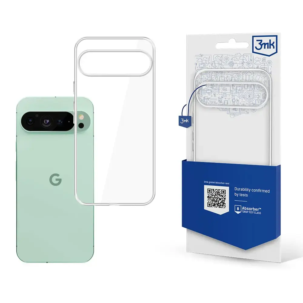 Google Pixel 9 - 3mk caurspīdīgs maciņš