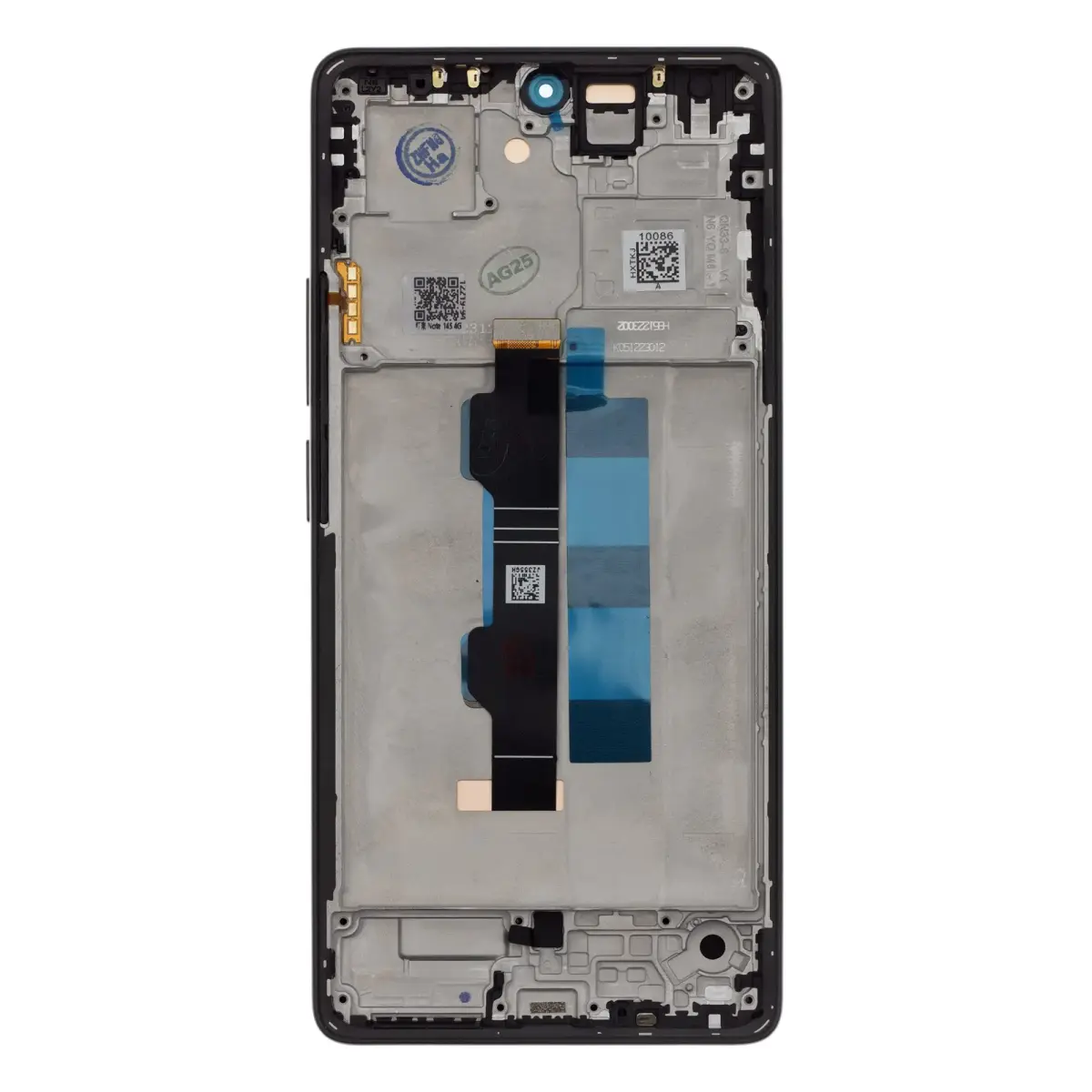 LCD Display + Touch Unit + Front Cover for Xiaomi Redmi Note 14S Midnight Black