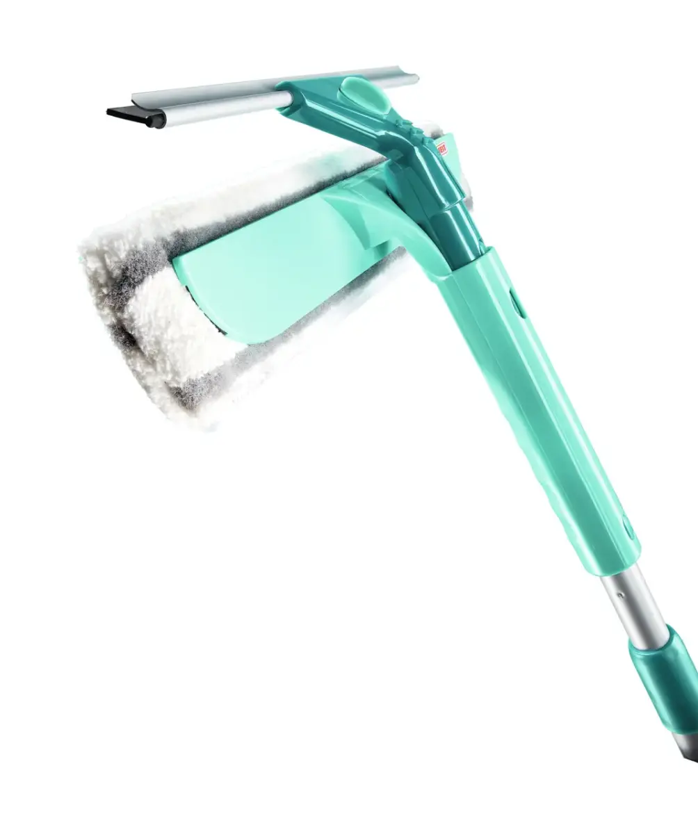 LEIFHEIT Logu birste ar teleskopisku kātu 100–155cm Classic Window Cleaner