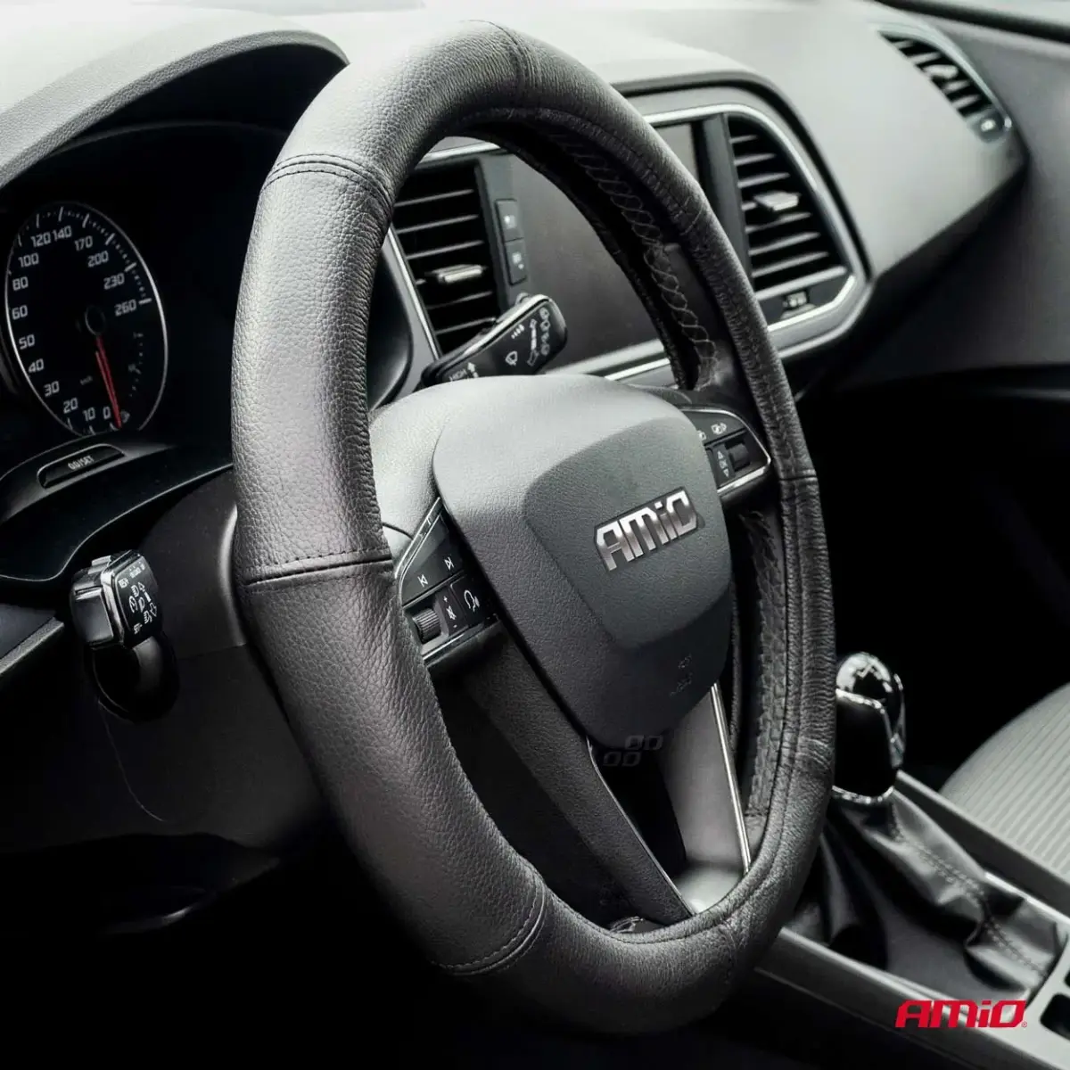 Steering wheel cover Natural Leather L 39-41 cm