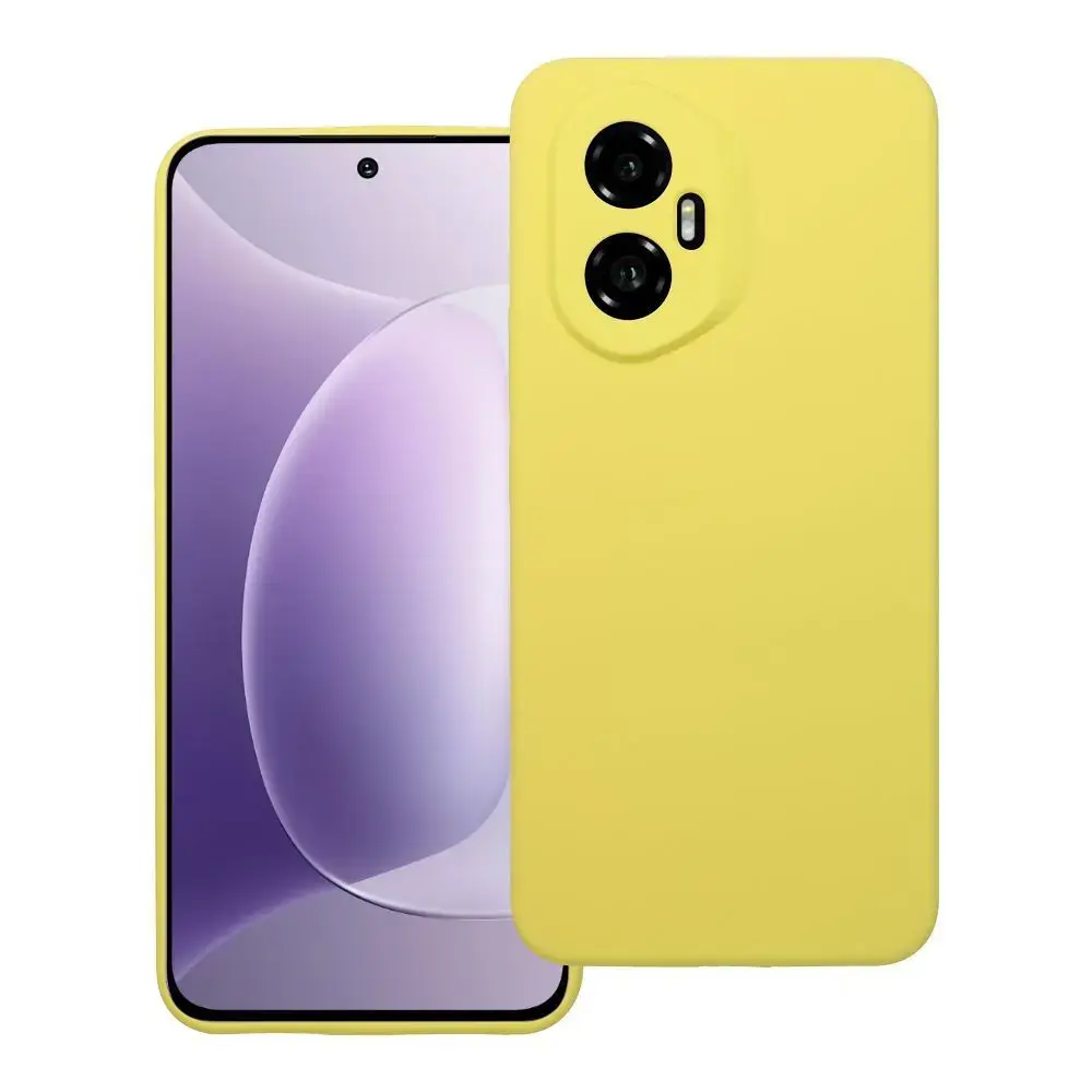 Case SILICONE 2mm for HONOR 300 lemon