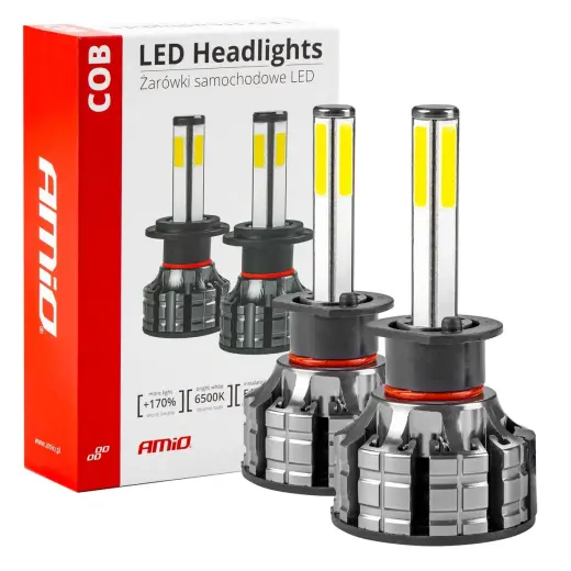 LED Headlights COB Series H1 AMiO-02842