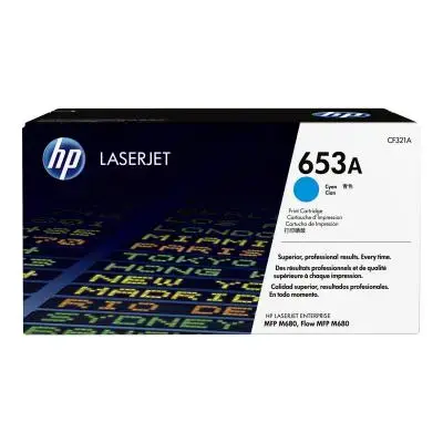 HP Cartridge No 653A HP653A HP 653A Cyan (CF321A)