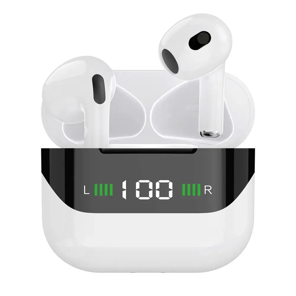 Dudao U15 TWS in-ear headphones with charge status indicator white (U15)