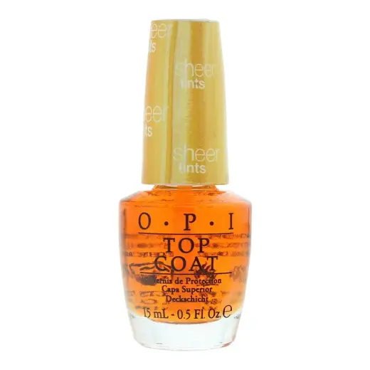 Opi, OPI, Top Coat, Nail Polish, I'm Never Amberrassed, 15 ml