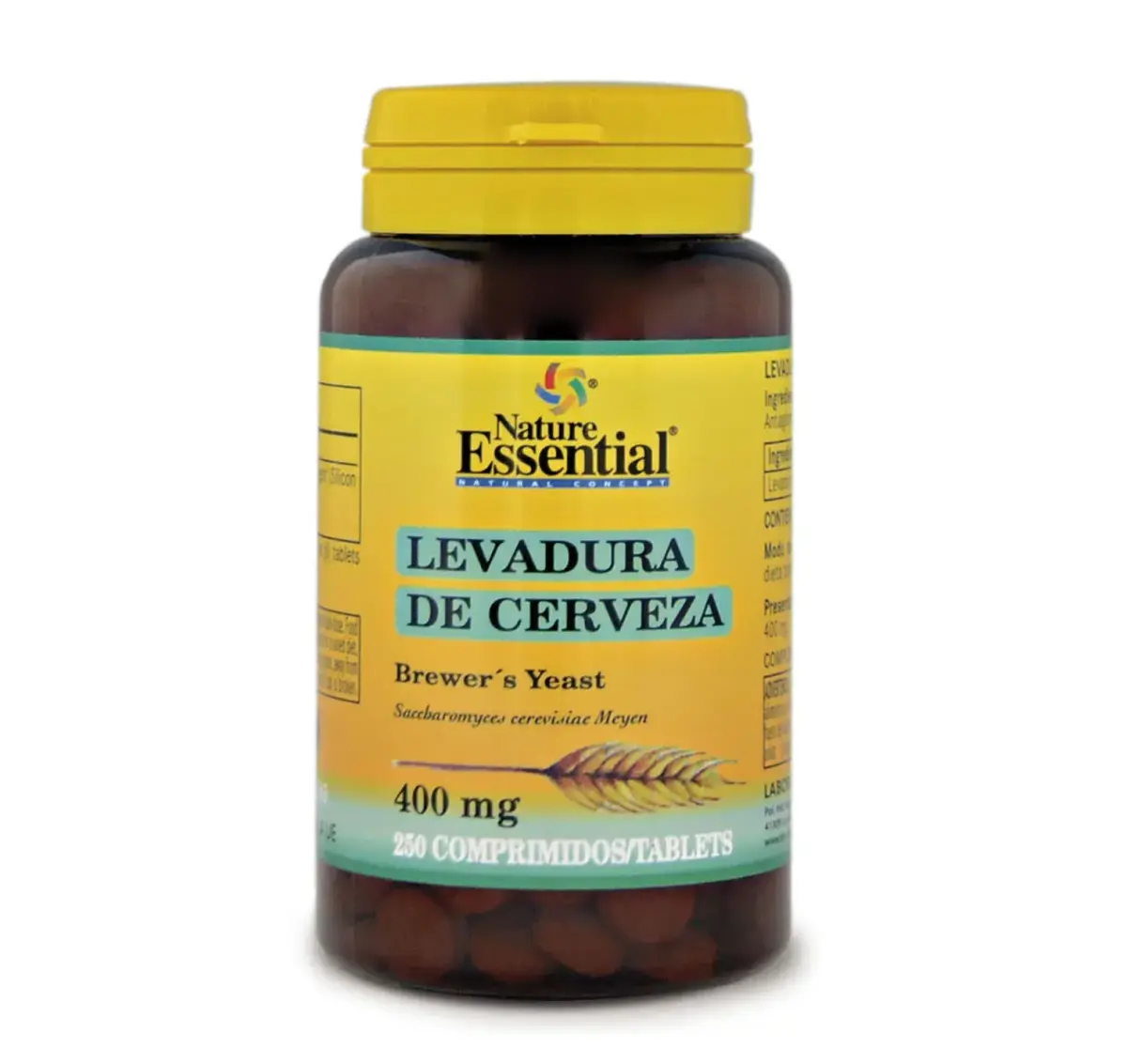 Nature Ess Levadura De Cerveza 400 Mg 250 Tabletas