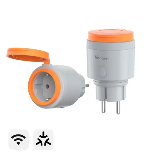 Smart WiFi power socket Sonoff S61STPF-PM-O