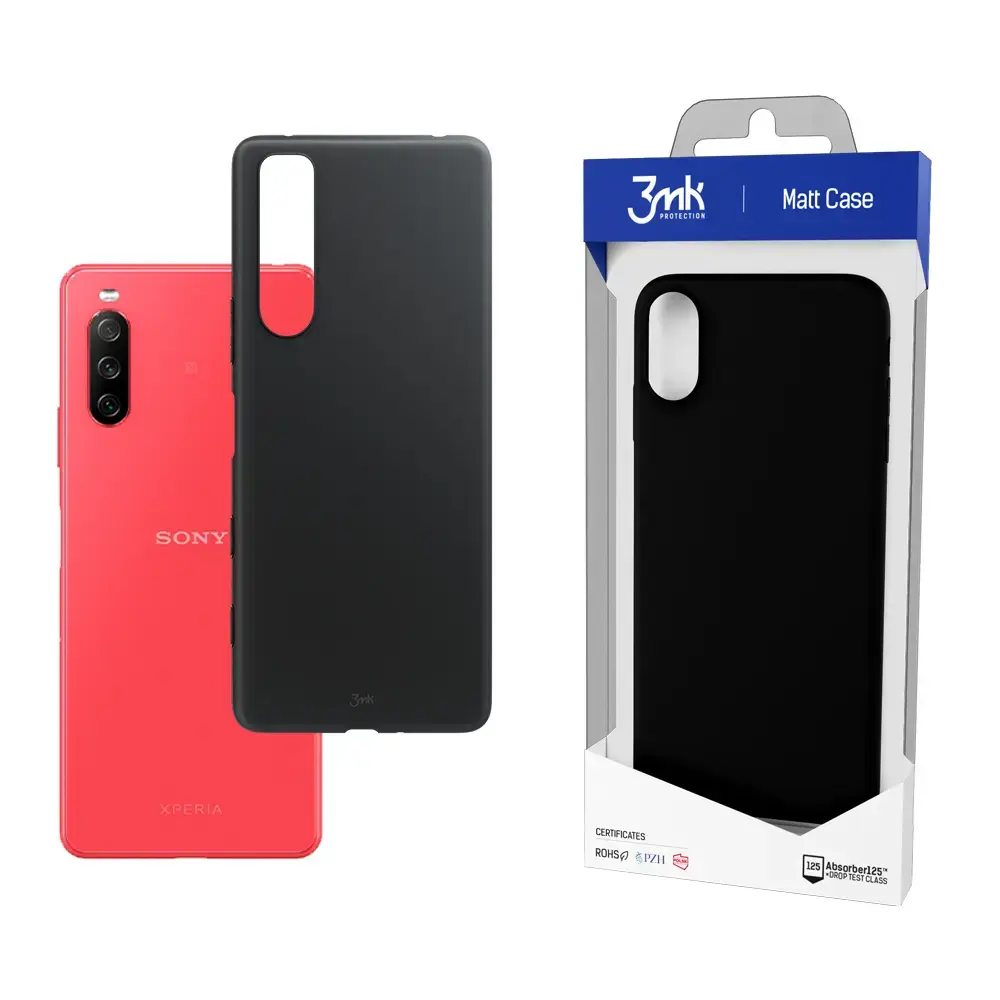 Sony Xperia 10 III 5G - 3mk Matt Case black