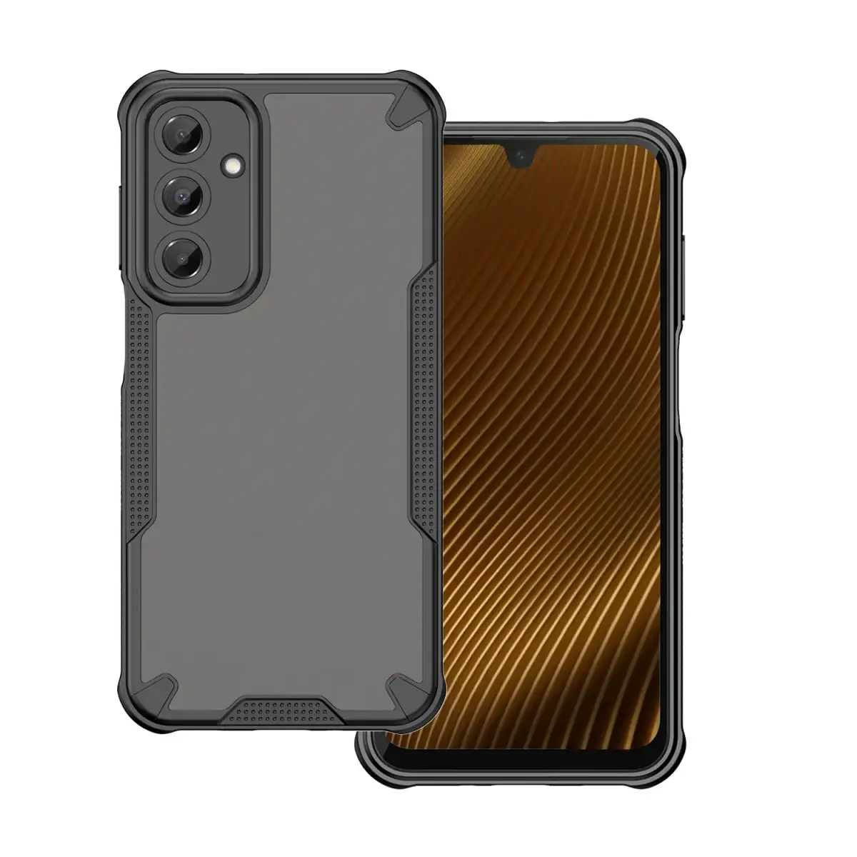 Defender Matt case for Samsung Galaxy A16 4G / A16 5G black