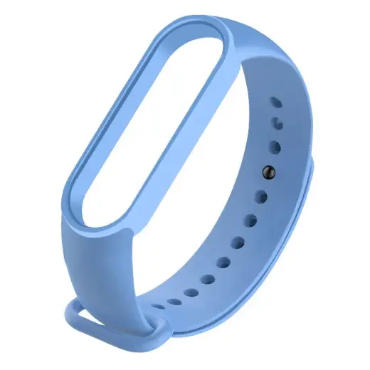 Fusion Accessories Wave viedpulksteņa siksniņa priekš Xiaomi Mi Band 5/6 | zila