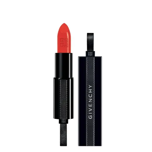 Givenchy, Rouge Interdit, Satin Finish, Cream Lipstick, 15, Orange Aderanaline, 3.4 g *Tester