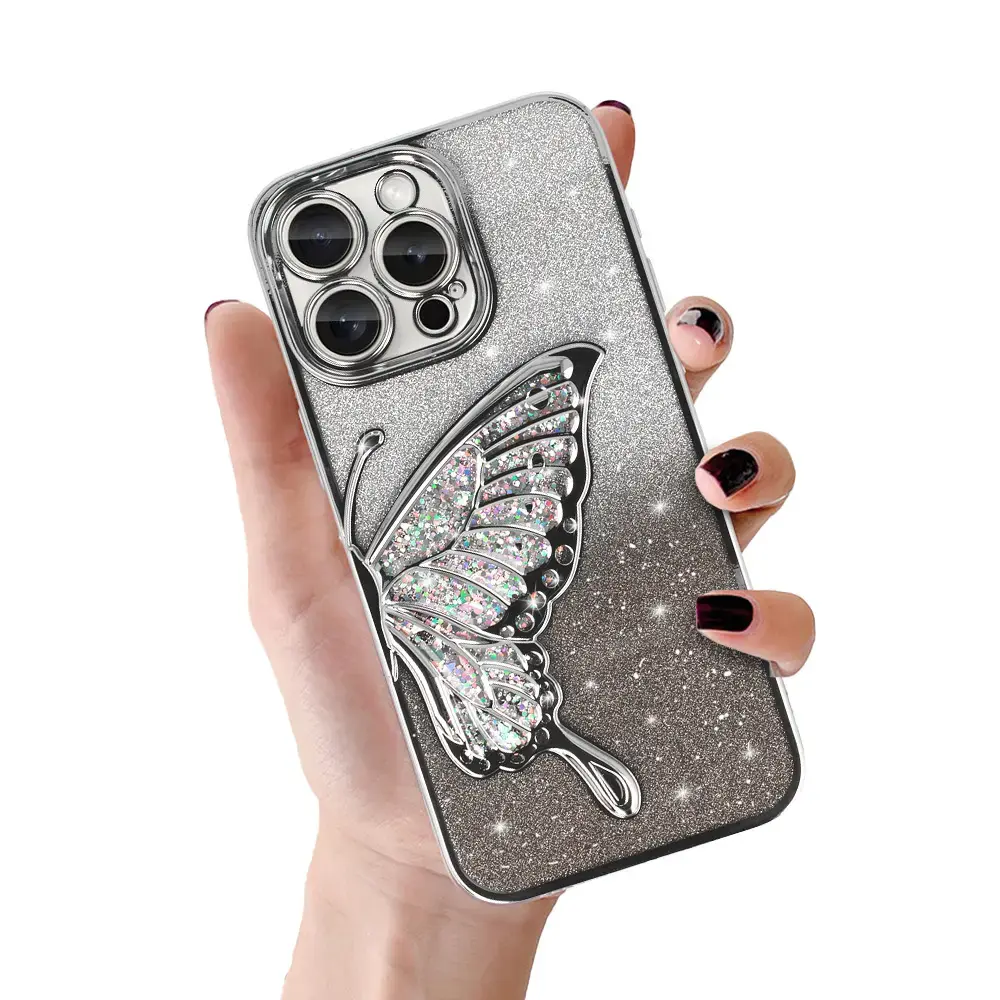 Tel Protect Butterfly Water Case for Iphone 11 silver